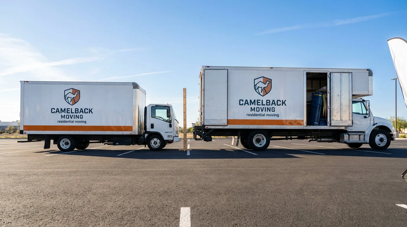 Moving truck size capacity guide in Lac du Flambeau